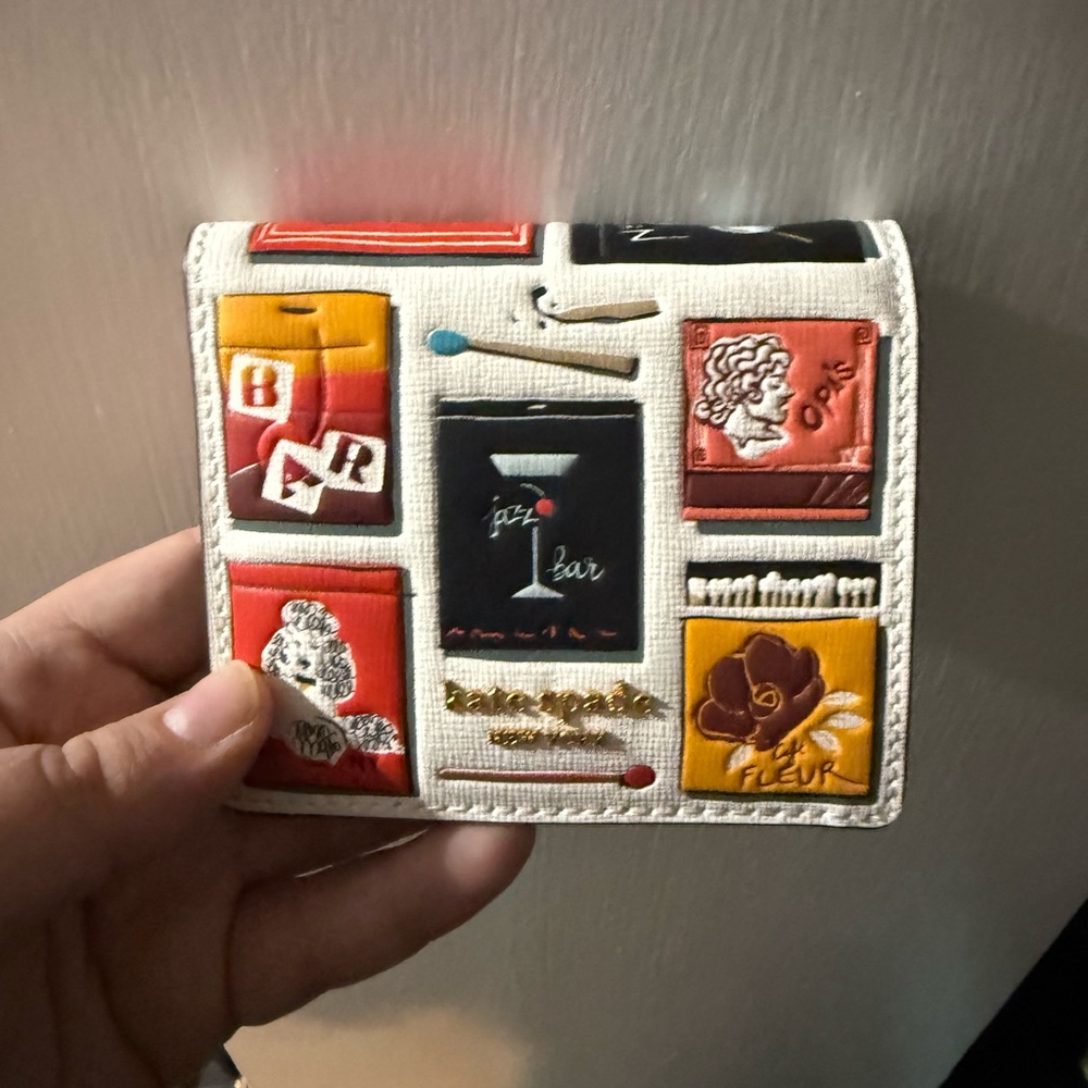 Kate Spade Multicolor Matchbook Wallet